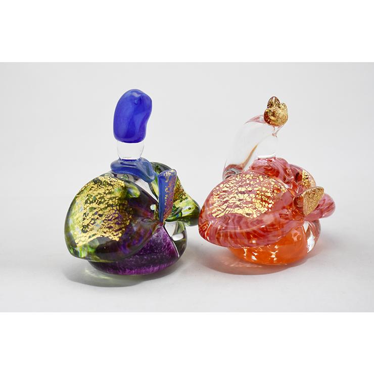 ガラスのお雛様 雛人形 コンパクト 2026 桃の節句 手作り 国産