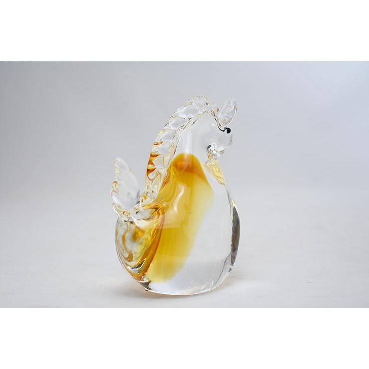 干支 午 置物 馬 オブジェ 2026年 干支飾り SE-070 : ガラス工房粋工房