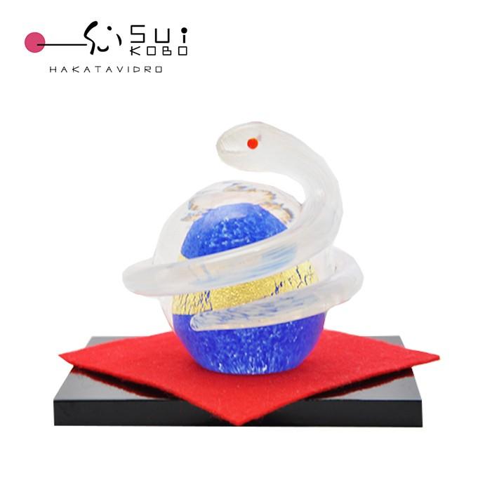 白蛇　ガラス細工 楽天市場】白蛇 置物 かわいい ガラス細工 おしゃれ インテリア