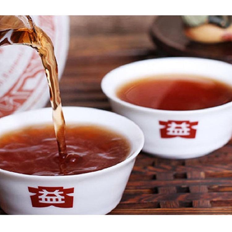 本場中国雲南省産の健康プーアル茶（プアール茶/プーアール茶/黒茶）「大益七子餅茶7572（熟茶） 2011年」茶餅 357g｜suikouenchaya｜03