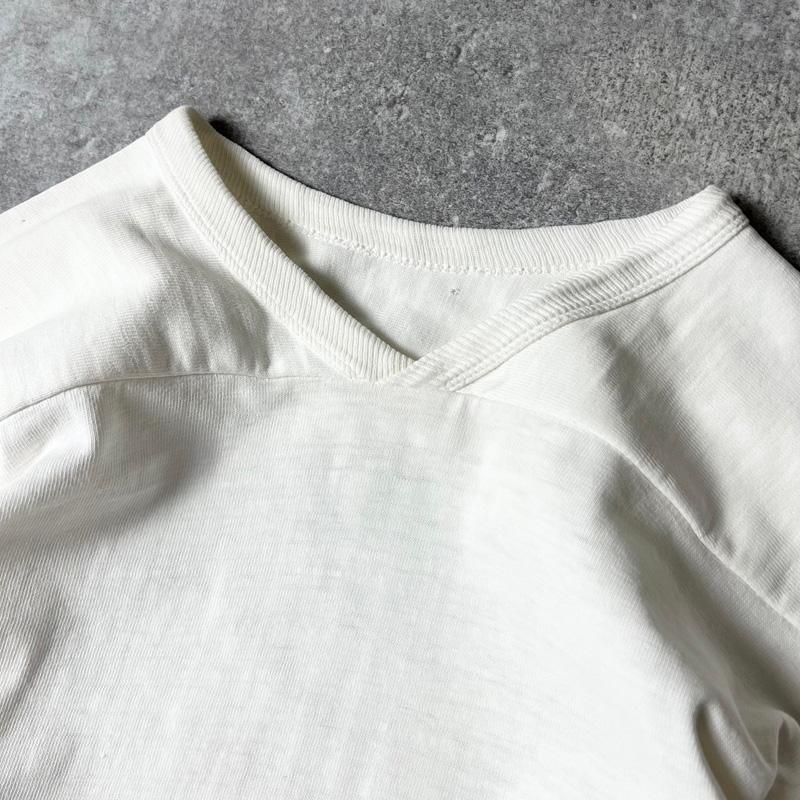 雰囲気系 60s UNKNOWN ホットロッド ハンドペイント フットボール T 