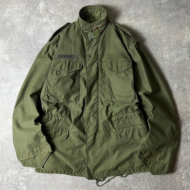 80s US ARMY 米軍実物 M-65 フィールド ジャケット S-R 3rd / 80年代 