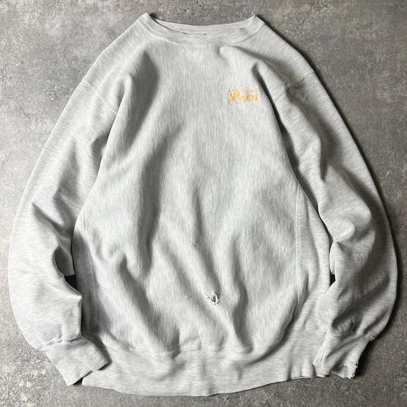 Champion 雰囲気系 90s トリコタグ ロゴ 刺繍 リバースウィーブ 