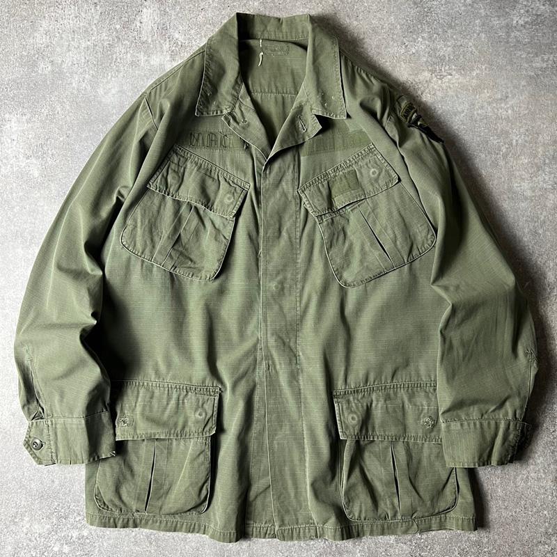 雰囲気系 60s 68年製 US ARMY 米軍実物 4th ジャングル 雰囲気系 60s 68年製 US ARMY 米軍実物 4th ジャングル