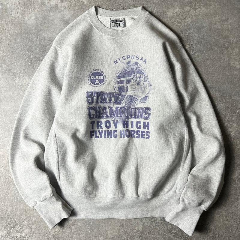 90s USA製 Lee カレッジ プリント スウェット トレーナー 90s USA製 Lee カレッジ プリント スウェット トレーナー