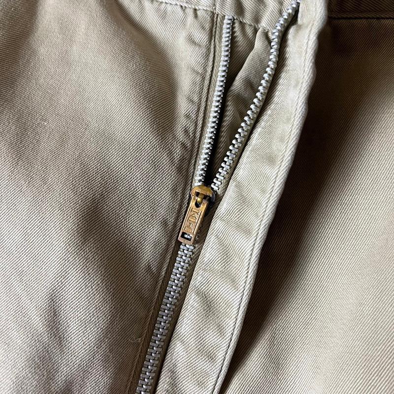60s US ARMY 米軍実物 ノータック コットン チノ パンツ / 60 60s US ARMY 米軍実物 ノータック コットン チノ パンツ / 60
