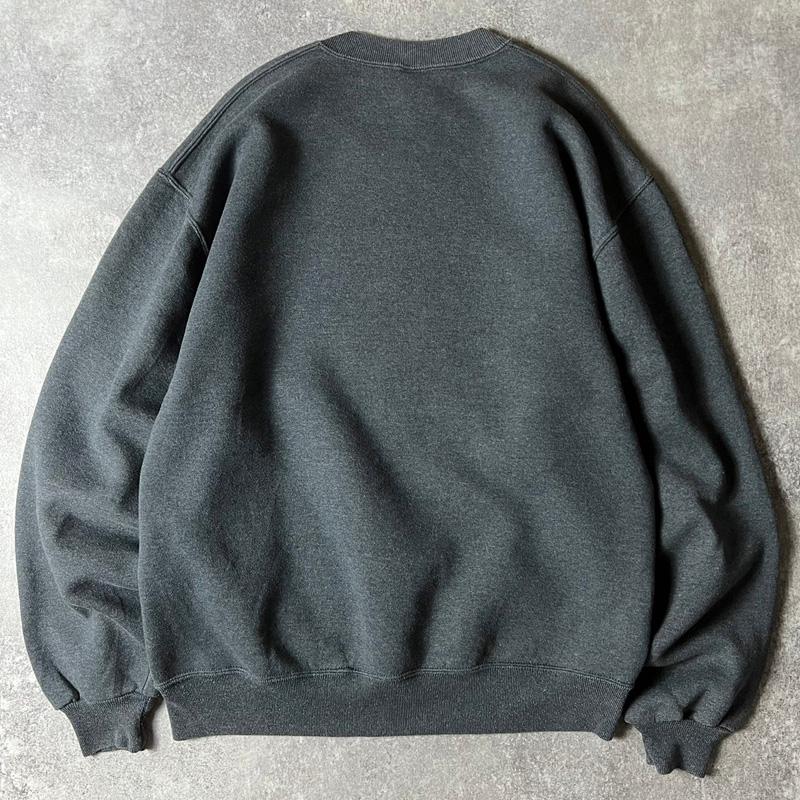 Russell Athletic 90s USA製 RUSSELL 無地 前V スウェット トレーナー 