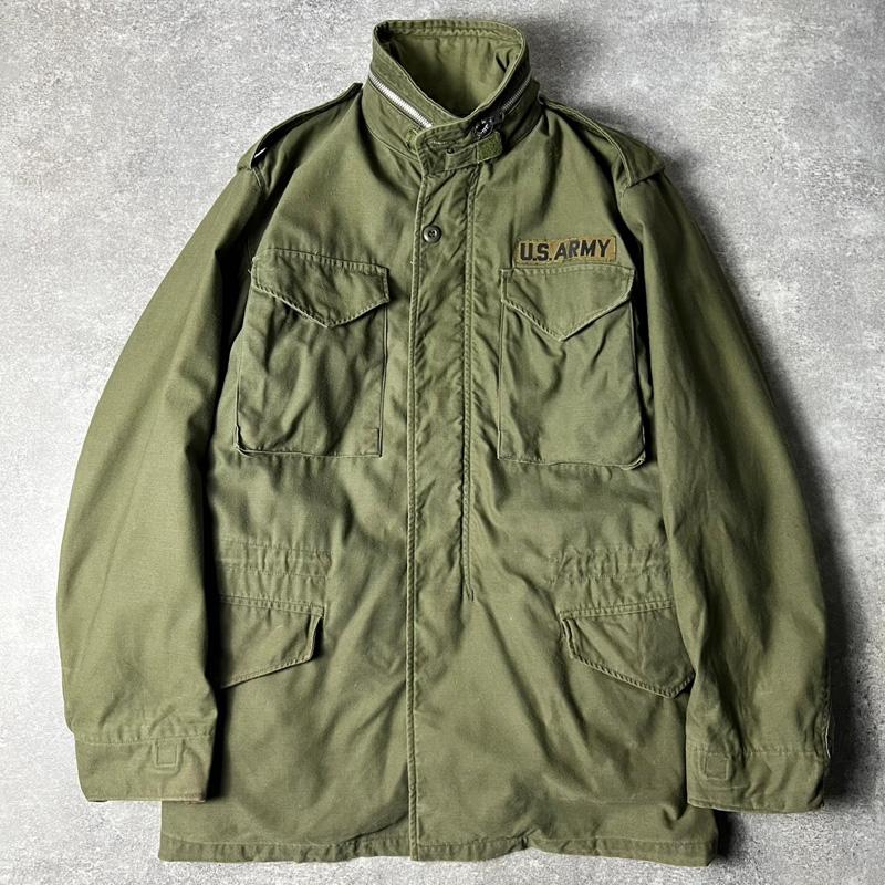60s 70s US ARMY 米軍実物 M-65 フィールド ジャケット S-L 2nd / 60 