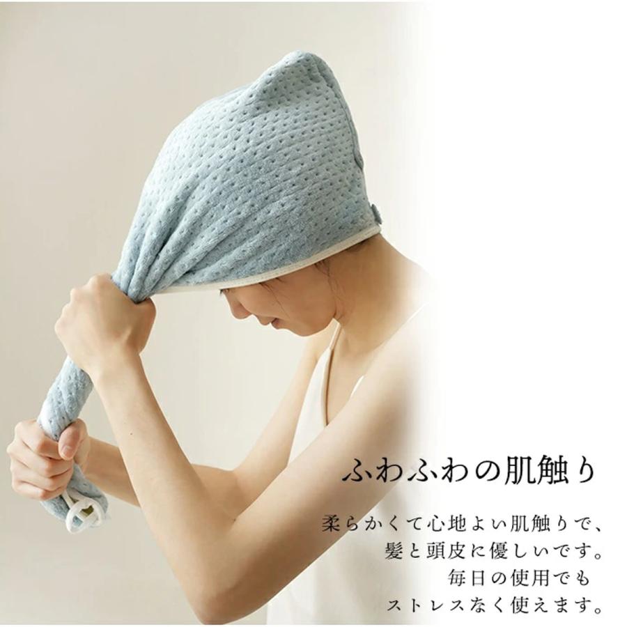 ヘアドライタオル キャップ マイクロファイバー[品番：JOKW0015482]｜REAL  STYLE（リアルスタイル）のファッション通販｜SHOPLIST（ショップリスト） ヘアドライタオル ドライキャップ 厚い吸収性のサンゴのフリースの乾いたヘアキャップのマイクロファイバー吸収性のシャワーキャップ 強い