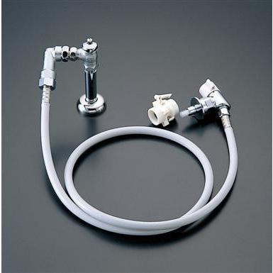 TOTO 緊急止水弁付洗濯機用水栓 TW15R 床給水タイプ : 水彩