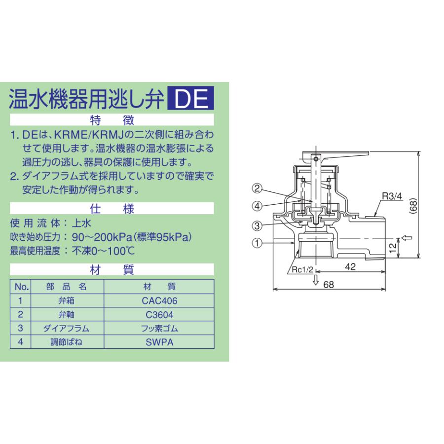 兼工業 DE20 温水機器用逃し弁 : 水彩ねっと - 通販 - Yahoo 兼工業 DE20 温水機器用逃し弁 : 水彩ねっと - 通販 - Yahoo