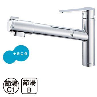 SAN-EI 浄水器付エコシングル水栓 K87580E1JV