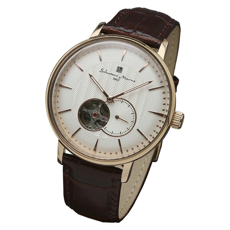 サルバトーレ・マーラ（SALVATORE MARRA） メンズ腕時計 SM17114 機械