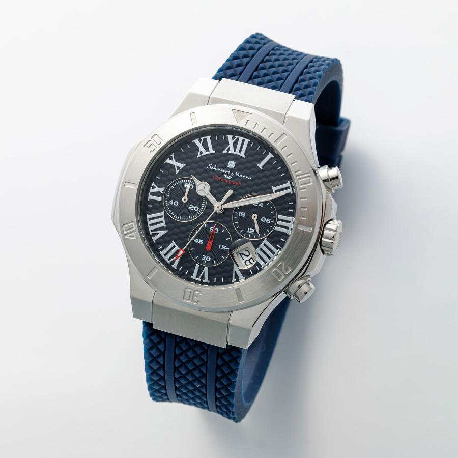 メンズ腕時計 サルバトーレマーラ SM23106-SSBL クロノグラフ : sm23106-ssbl : 水彩ねっと - 通販 -  Yahoo!ショッピング
