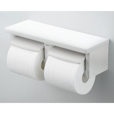 TOTO 棚付二連紙巻器 YH650 ホワイトグレー NG2 ペーパーホルダー