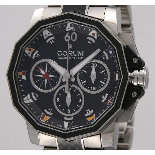 CORUM コルム Admiral's Cup Limited Edition アドミラルズカップ チャレンジ44 スプリットセコンド クロノグラフ　986.691.11/V761 AN92｜suisho｜02