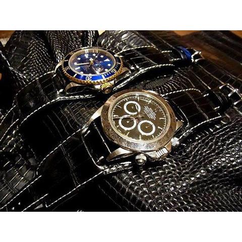 ヨットマスター ROLEX ロレックス専用台座付き革ベルト 『Double ヨットマスター ROLEX ロレックス専用台座付き革ベルト 『Double