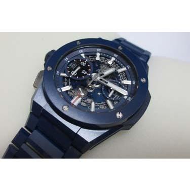 HUBLOT ウブロ ビッグバン インテグラル クロノグラフ ブルーセラミック ブレスレットモデル　451.EX.5123.EX｜suisho｜05