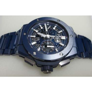 HUBLOT ウブロ ビッグバン インテグラル クロノグラフ ブルーセラミック ブレスレットモデル　451.EX.5123.EX｜suisho｜08