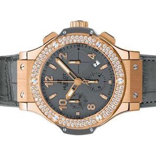 HUBLOT ウブロ Big Bang Earl Grey ビッグバン アールグレイ PGケース ベゼルダイヤ　341.PT.5010.LR.1104｜suisho