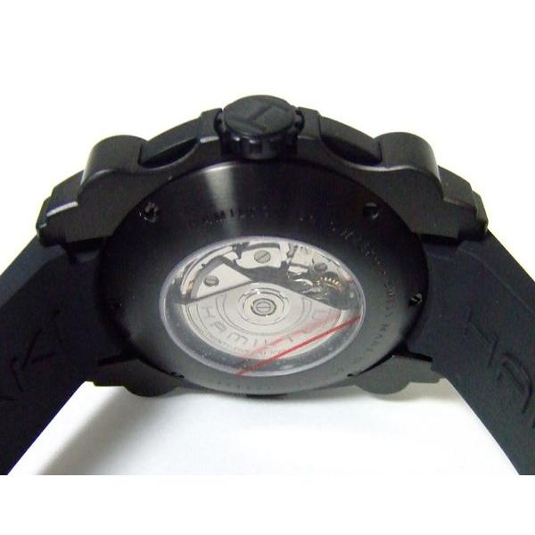 USED HAMILTON ハミルトン Khaki BeLOW ZERO カーキビロウゼロ クロノグラフ SSガンブラック ブラックラバーストラップ　H78686333 【P3179658401】(115215円)