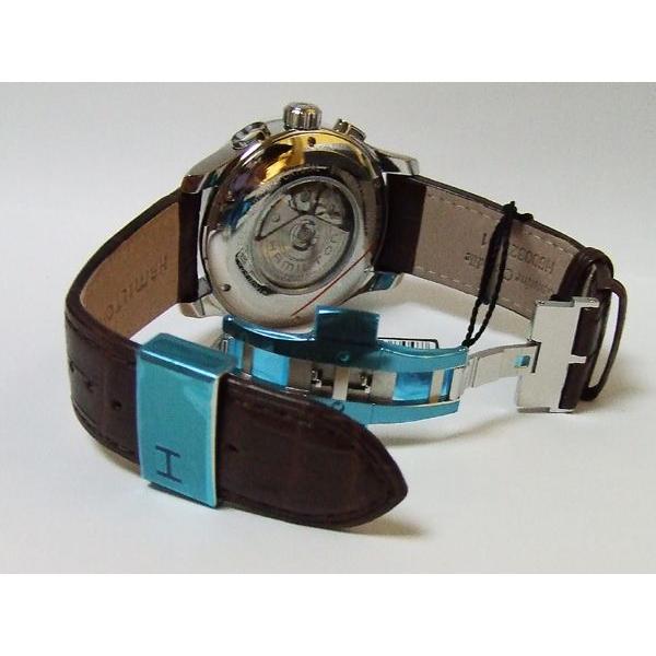 25【新品未使用】 HAMILTON ハミルトン JAZZMASTER ジャズマスター マエストロ オートマチッククロノ メンズ シルバー文字盤 ブラウンレザー　H32716553 【1869240663】(67732円)