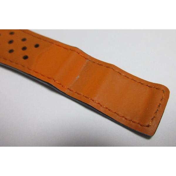 TAG HEUER Genuine Leather Strap タグ・ホイヤー純正 [FC6324] パンチングブラックレザーストラップ 交換用黒革ベルト レギュラー 中古 USED CAW211M.FC6324｜suisho｜05