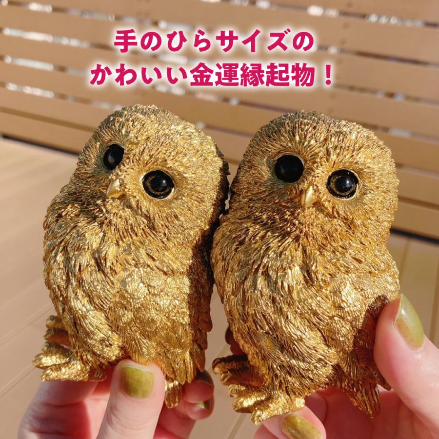 金運黄金大明神(福来)】フクロウ 縁起物 開運 幸運 ふくろう 金運黄金大明神(福来)】フクロウ 縁起物 開運 幸運 ふくろう