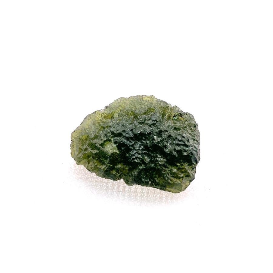 一点もの】モルダバイト(34.145カラット) 原石 鑑別書付き moldavite