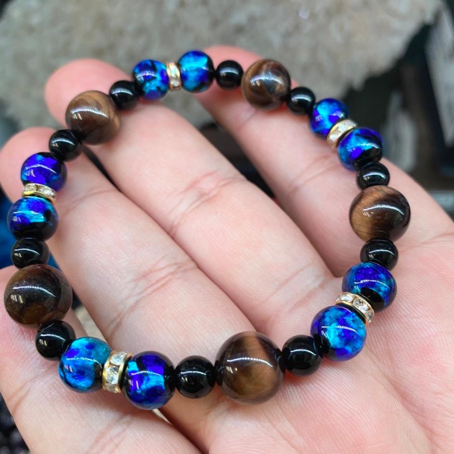 あなたにおすすめの商品ホタルガラス ブレスレッド 蓄光ホタルガラス