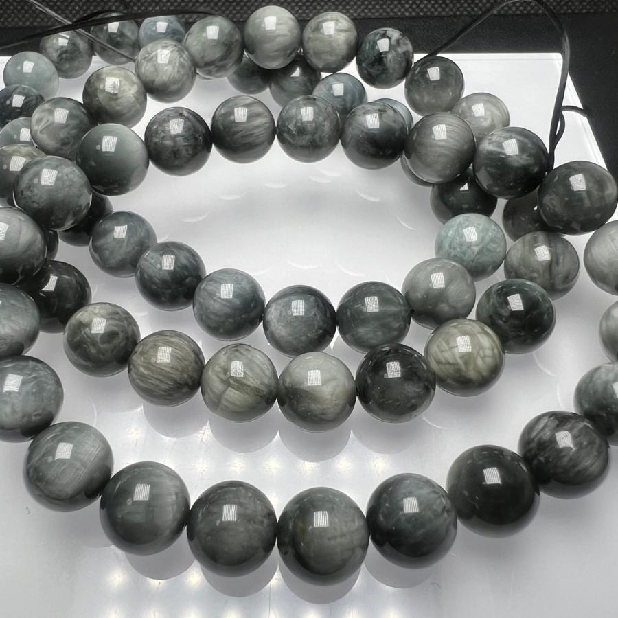 【はくとん( 'ω')ŧ‹\"ŧ‹\"】ブラジル産イーグルアイのゴムブレス はくとん( ´ω´)ŧ‹ ŧ‹ 様専用】ブラジル産イーグルアイのゴムブレス