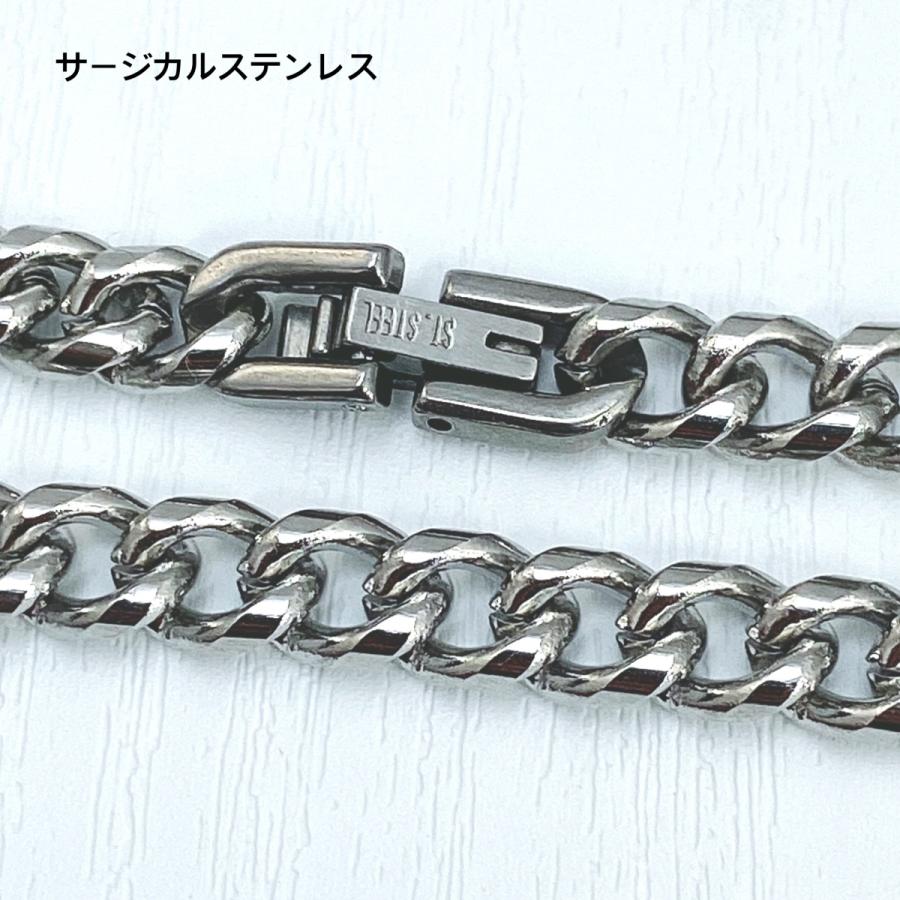 喜平ネックレス45cm 18金仕上げ セーフティ 中折れ 高品質ステンレス 中折れ留め具 喜平ネックレス ステンレスネックレス ステンレス