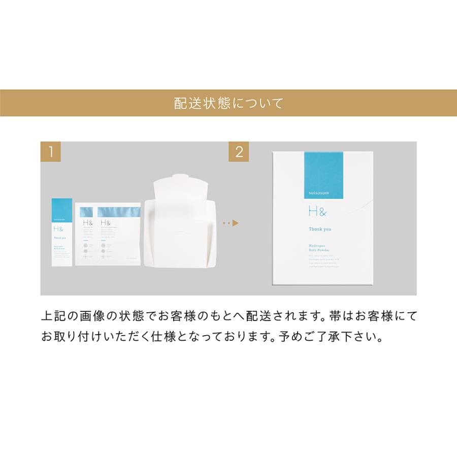 SUISOSUM（スイソサム） プチギフトboxセット 入浴剤 水素入浴剤 H＆