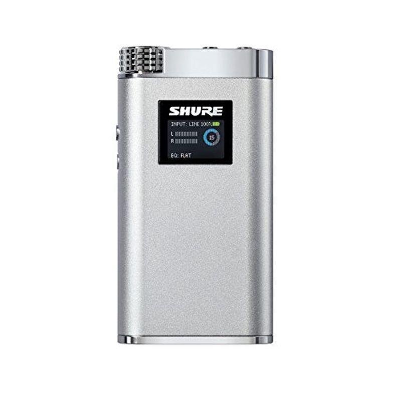 高級感 ポータブル SHA900 ヘッドホンアンプ SHURE ハイレゾ対応 国内正規品 SHA900J-P イヤホンジャック、ピアス