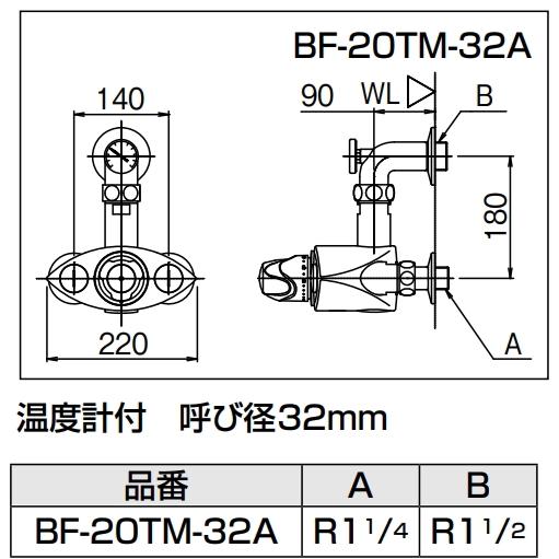 LIXIL LIXIL・INAX 大型サーモスタット パブリック向け 32mm用 LIXIL LIXIL・INAX 大型サーモスタット パブリック向け 32mm用