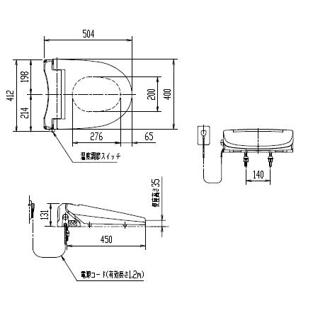 LIXIL LIXIL・INAX 脱臭付き暖房便座 スローダウン機能付 CF LIXIL LIXIL・INAX 脱臭付き暖房便座 スローダウン機能付 CF