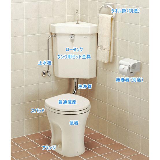 TOTO まだまだ人気の隅付き形トイレ 省スペース・店舗などに TOTO まだまだ人気の隅付き形トイレ 省スペース・店舗などに