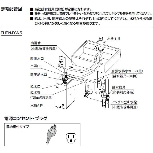 LIXIL LIXIL・INAX 電気温水器 ゆプラス タンク容量6リットル LIXIL LIXIL・INAX 電気温水器 ゆプラス タンク容量6リットル
