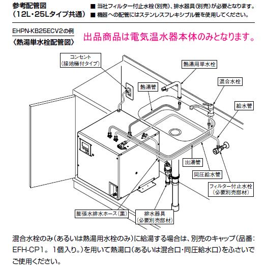 LIXIL・INAX 電気温水器 ゆプラス 25リットル 飲料・洗い物用 200V