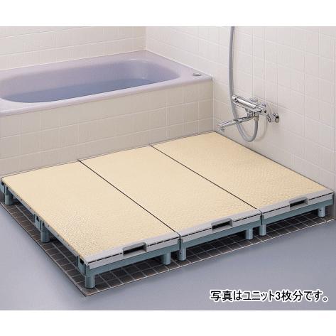 □浴室（洗い場）の段差を解消 床を底上げするスノコ