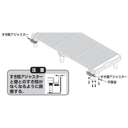 TOTO TOTO 浴室すのこ カラリ床用すき間調整材5〜10ミリ用 950 TOTO TOTO 浴室すのこ カラリ床用すき間調整材5〜10ミリ用 950