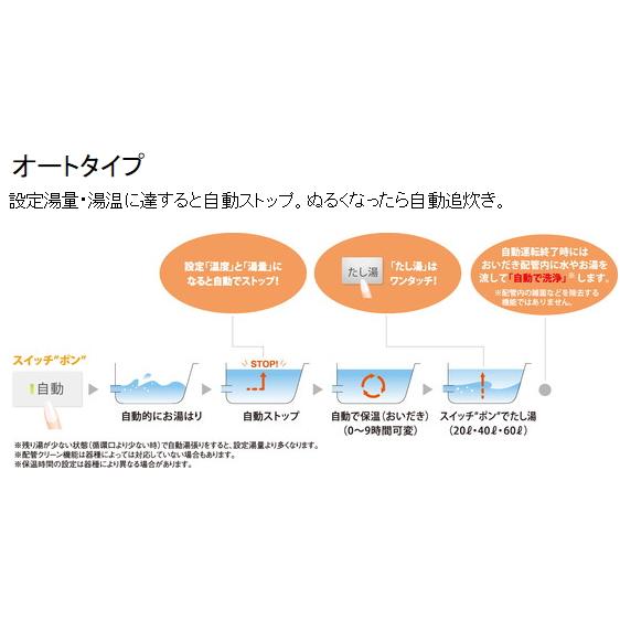 BRIGHTS パロマ エコジョース ガスふろ給湯器 24号 オートタイプ 屋外