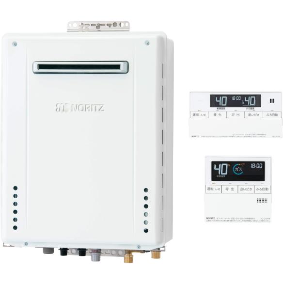 ノーリツ（NORITZ） ガスふろ給湯器 フルオート 16号 屋外壁掛形 GT