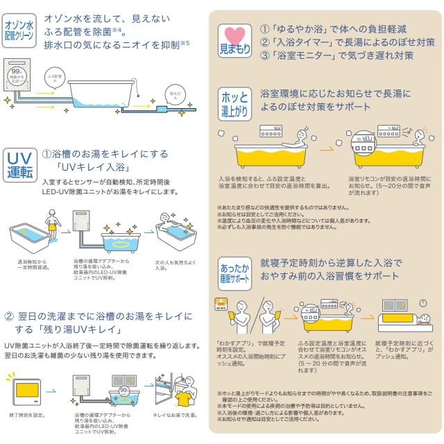 【日時ご指定OK】ノーリツ　GT-C2472PWAWBL　ガスふろ給湯器　W除菌　プレミアムフルオート　エコジョーズ　24号　屋外壁掛形｜suisuimart｜02