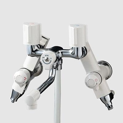 KVK ソーラー2ハンドルシャワー併用形（170mmパイプ付） KF30N2SL