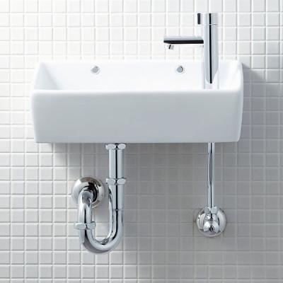 LIXIL コンパクトな壁付手洗器 角形タイプ LIXIL(リクシル) L LIXIL コンパクトな壁付手洗器 角形タイプ LIXIL(リクシル) L