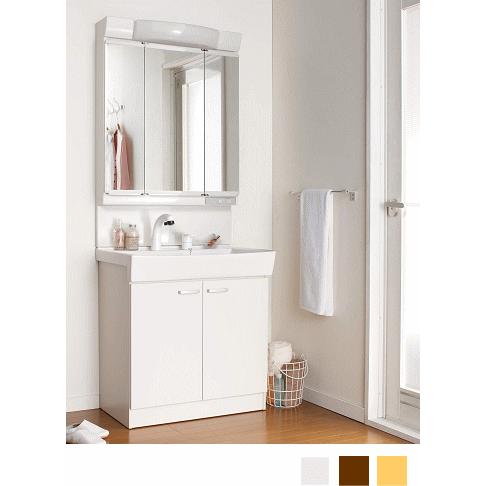 ジャニス工業 洗髪 洗面化粧台 リフレスタンド 間口750ミリ Led照明 3面鏡 扉カラー3色 Lu751rsj 3m スイスイマート 通販 Yahoo ショッピング