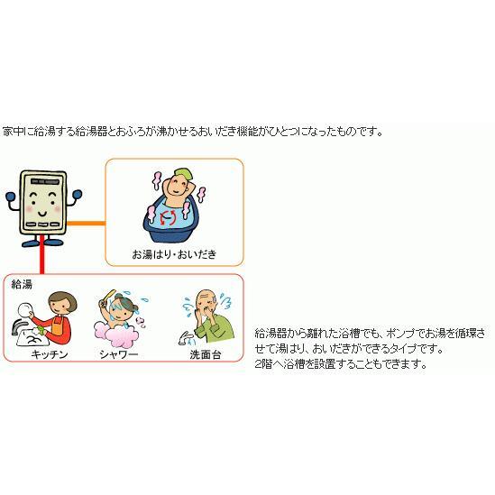リンナイ　ガスふろ給湯器　屋内設置形　20号　オート　RUF-V2005SAFF(D)　シンプルタイプリモコン：MBC-155V(A)付の画像