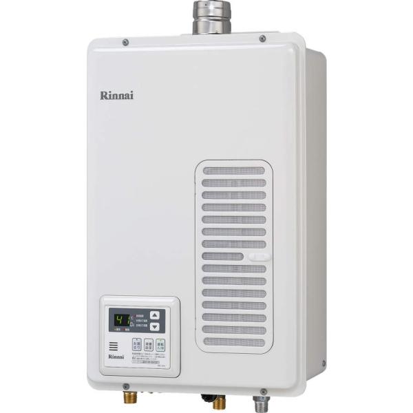 リンナイ（Rinnai） RUX-V1015SWFA(B) ガス給湯器 10号 給湯専用・音声