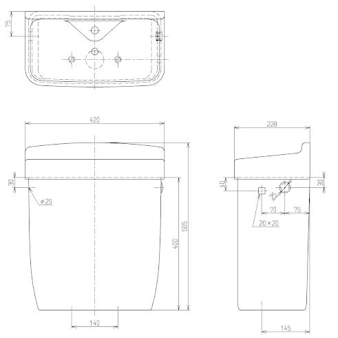 TOTO トイレ補修パーツ S517BR手洗付タンク交換用 S517BRQセット TOTO トイレ補修パーツ S517BR手洗付タンク交換用 S517BRQセット